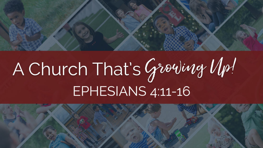 The Future of the Church: A Church that's Growing Up! Image