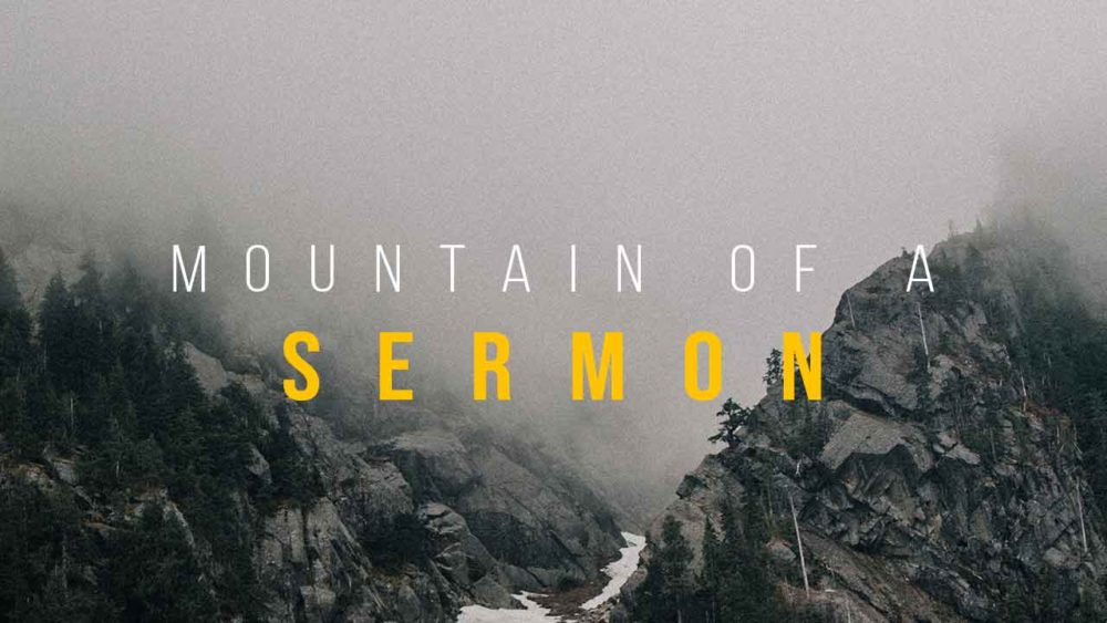 Mountain of a Sermon Image