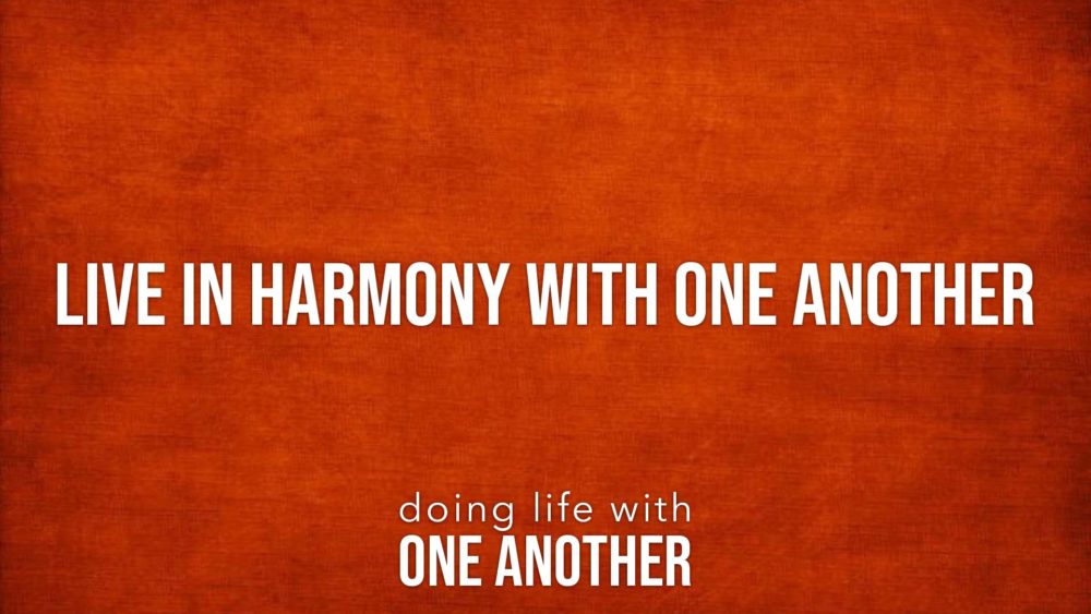 Living In Harmony With One Another Image