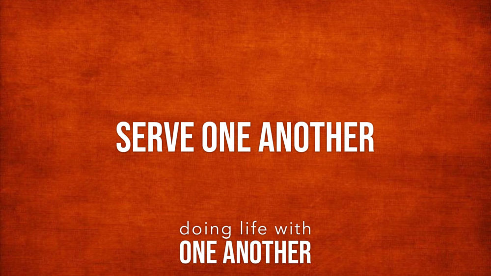 Serve One Another Image