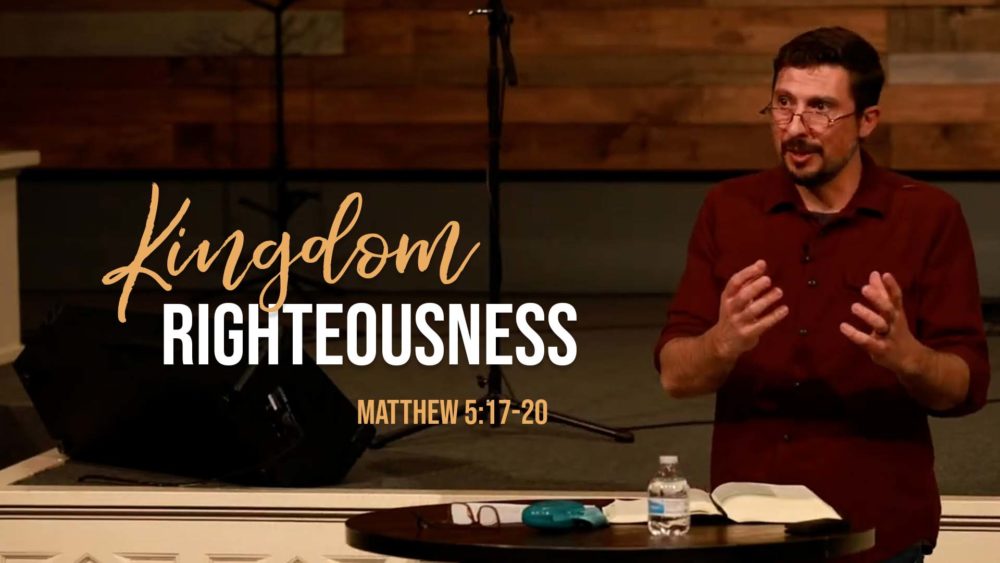 Kingdom Righteousness Image
